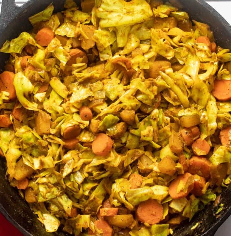 Atakilt Wat (Ethiopian Cabbage)- V/VG/GF/Freezable