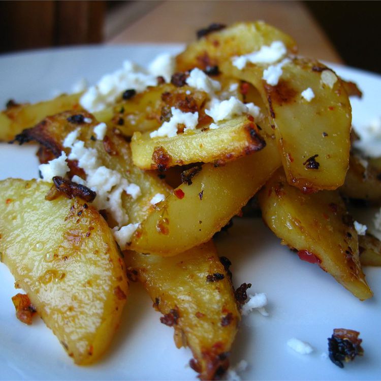 Greek Lemon Red Potatoes with Feta (V/VGO/GF)
