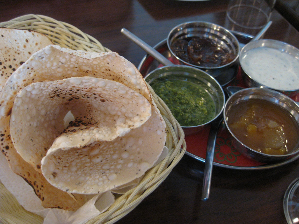 Poppadums and Chutneys (GF/V/VGO)