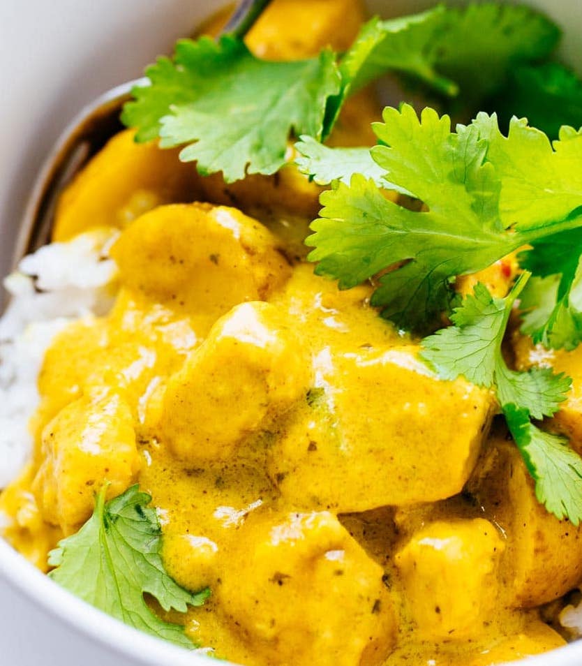 Thai Yellow Curry with Chicken and Potatoes (GF/Frozen)