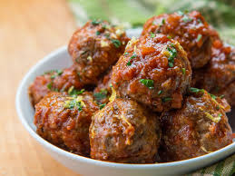 Side of Beef and Italian Sausage Meatballs in Marinara (GFO/Frozen)