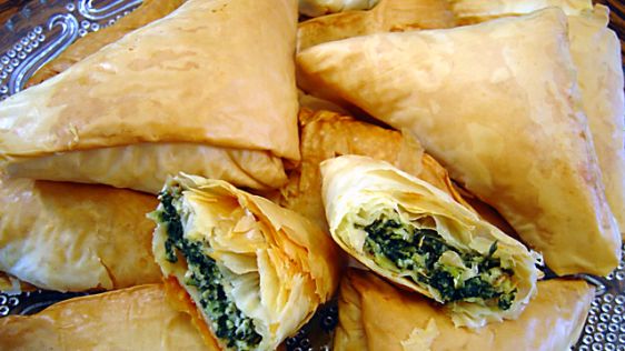 Ready to Bake, Spanikopita Triangle Bites (V/Frozen)