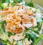 Caesar Salad with Buttery Croutons and Parmesan Crisps (Option to add Grilled Chicken)-GFO