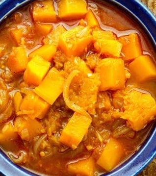 Duba Wat (Ethiopian Spicy Pumpkin Stew)- V/VG/GF/Freezable