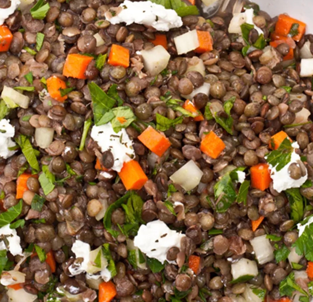 French Lentil Salad (GF/V/VGO)