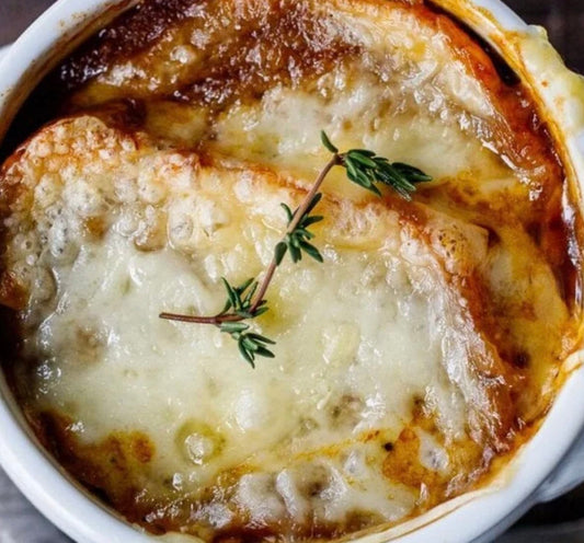 French Onion Soup Only - No croutons or cheese provided (GF)