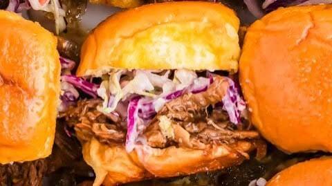 Pulled Pork Sliders (3 sliders) -(GFO)